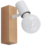 Show details for Eglo Townshend 3 Spotlight 60W E27 Brown/White