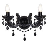 Show details for LAMPA SIENAS MARIE 1452-2BK 2X40W E14 (Searchlight)