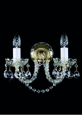 Picture of Wall lamp Artglass Karin II 2x40W E14