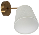 Show details for Verners Guste Wall Lamp 40W E14 Brass