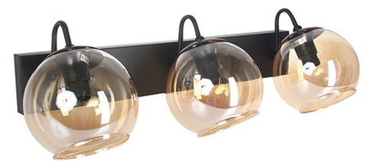 Picture of Verners Kurt Wall Lamp 3x40W E14 Black