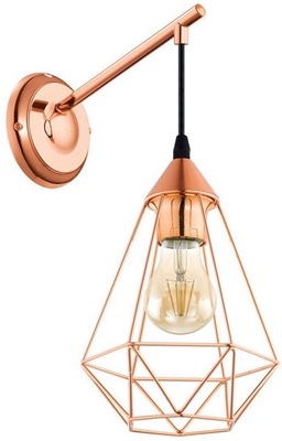 Picture of Verners Tarbes Wall Lamp 60W E27 Copper