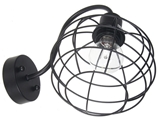 Show details for Verners Vintare Wall Lamp 60W E27 Black