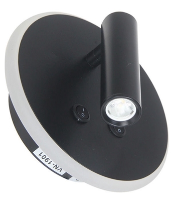 Picture of Verners Wale Wall Lamp 12W LED Black