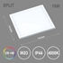 Picture of GAISM. IEB. SPLIT SQ LED 16W IP44 1280 (TOPE)
