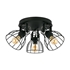 Picture of CEILING LAMP ALANO BLACK 2123 3X60W E27