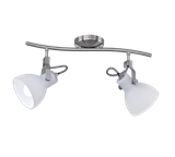 Show details for LAMP WALL GINELLI 2GB MAT. NIK. 2XE14