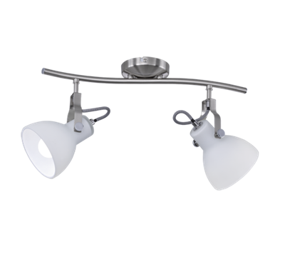 Picture of LAMP WALL GINELLI 2GB MAT. NIK. 2XE14