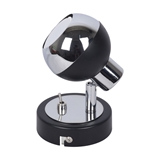 Show details for EMILIA-1 50W GU10 BLACK LAMP (DOMOLETTI)