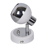 Show details for SPOTLAMPA EMILIA-1 50W GU10 WHITE (DOMOLETTI)
