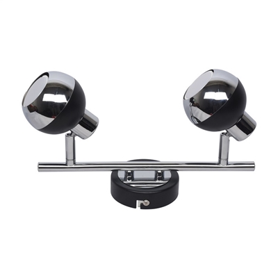 Picture of SPOTLAMPA EMILIA-2 2X50W GU10 BLACK (DOMOLETTI)