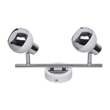 Show details for SPOTLAMPA EMILIA-2 2X50W GU10 WHITE (DOMOLETTI)