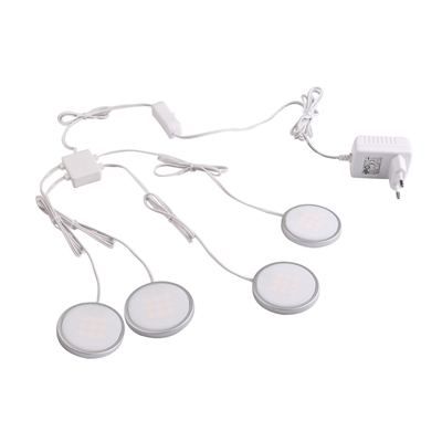 Picture of Luminaire for cabinet DLED-72-4, 4X1.5W, IP20, 4pcs.