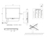 Picture of LED floodlight Pila BVP007, 10W, 3000K, IP65