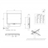Picture of LED floodlight Pila BVP007, 10W, 3000K, IP65