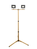 Show details for Floodlight with stand E023, 2x20W LED, 4000K, IP65