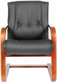 Show details for Visitor chair Chairman 653V Black