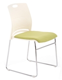 Show details for Visitor chair Halmar Cali White / Green