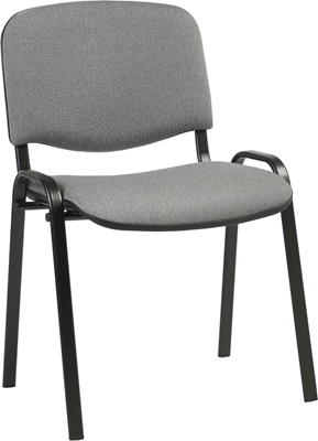 Picture of Visitor chair Home4you Iso Gray / Black 641649