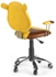 Picture of Children&#39;s chair Kubuś, yellow / brown