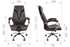 Picture of Office chair Chairman 901 Black / Brown