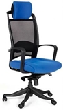 Show details for Office chair Chairman Executive 283 26-21 Blue