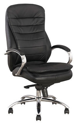 Picture of Black Red White Q154 Swivel Chair Black