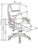 Picture of Halmar Office Chair Sidney Black