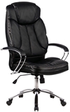 Show details for MN Office Chair Black Leather LK-12