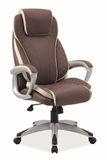 Show details for Signal Meble Q-391 Office Chair Brown/Cream