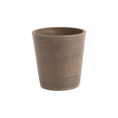 Picture of FLOWER POT 15T12 D12 H12 CHOCOLATE