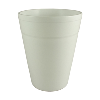 Picture of FLOWER POT ST 9066 13 CM WHITE MATTE