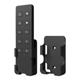 Show details for Black Wall Mounted Holder For Remote Control