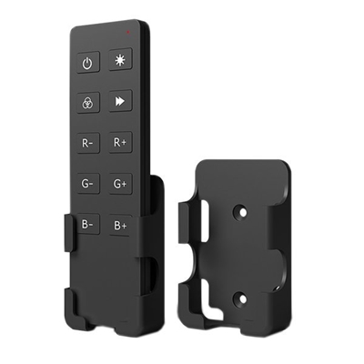 Picture of Black Wall Mounted Holder For Remote Control