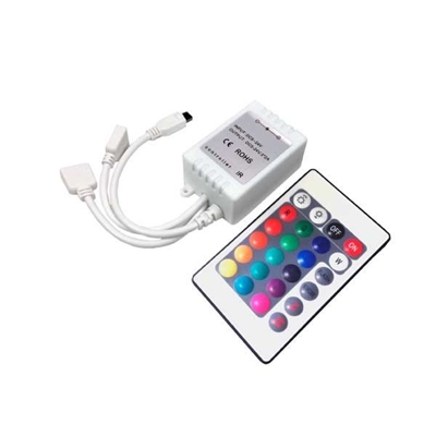 Picture of LED Strip Controller With Remote 16 Buttons
