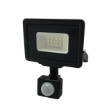 Show details for LED SMD Floodlight Black City Line With PIR Sensor