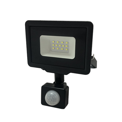 Picture of LED SMD Floodlight Black City Line With PIR Sensor