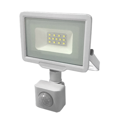 Picture of LED SMD Floodlight White City Line With PIR Sensor