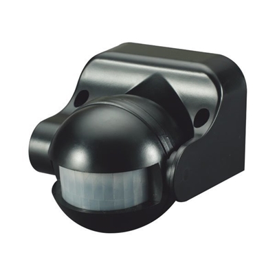 Picture of LED PIR Motion Sensor IP44 Black