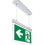 Show details for LED Hanging Emergency Exit Light 3 Hours Duration With PVC Legend