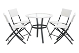 Show details for Outdoor furniture set 4Living Lisa, white, 4 seats