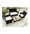 Picture of Outdoor furniture set Garden Set, black, 4 seats