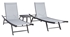 Picture of Outdoor furniture set Home4you Ario 13234, gray, 2 seats