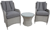 Show details for Outdoor furniture set Home4you Ascot K25224, gray, 2 seats