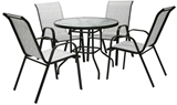 Show details for Outdoor furniture set Home4you Dublin K118724, gray, 4 seats