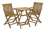 Show details for Outdoor furniture set Home4you Finlay K131861, brown, 2 seats