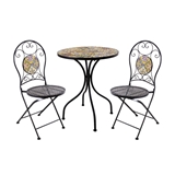 Show details for Outdoor furniture set Home4you Morocco K38681, black, 2 seats
