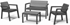 Picture of Outdoor furniture set Keter Emily Patio 17209816, gray, 1-4 seats