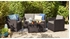 Picture of Outdoor furniture set Keter Monaco, brown, 4 seats