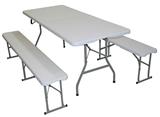 Show details for Outdoor furniture set Verners Foldable WR-SN-F180813, cream/grey, 6 seats